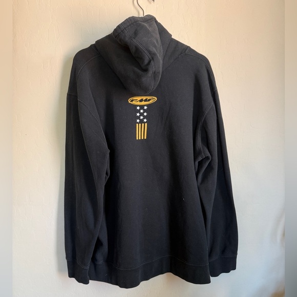 Flying Machine Factory FMF Flag American Made Hraphic Recoil Hoodie XXL Black - Picture 6 of 9